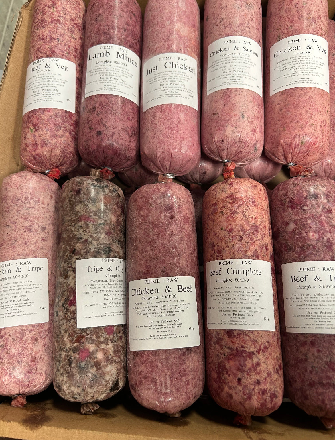 Prime Raw - 4 Box Deal (mixed)