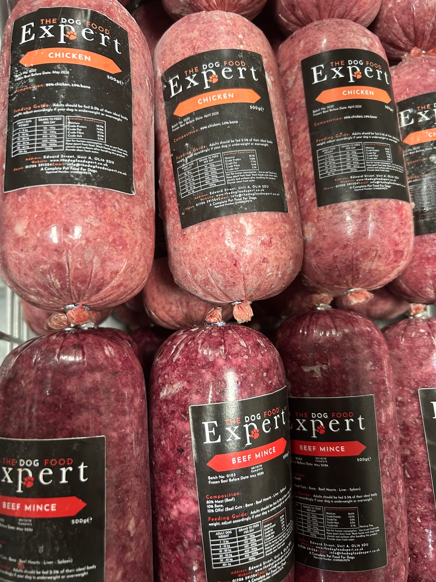 The Dog Food Expert (20 x 500g Rolls)