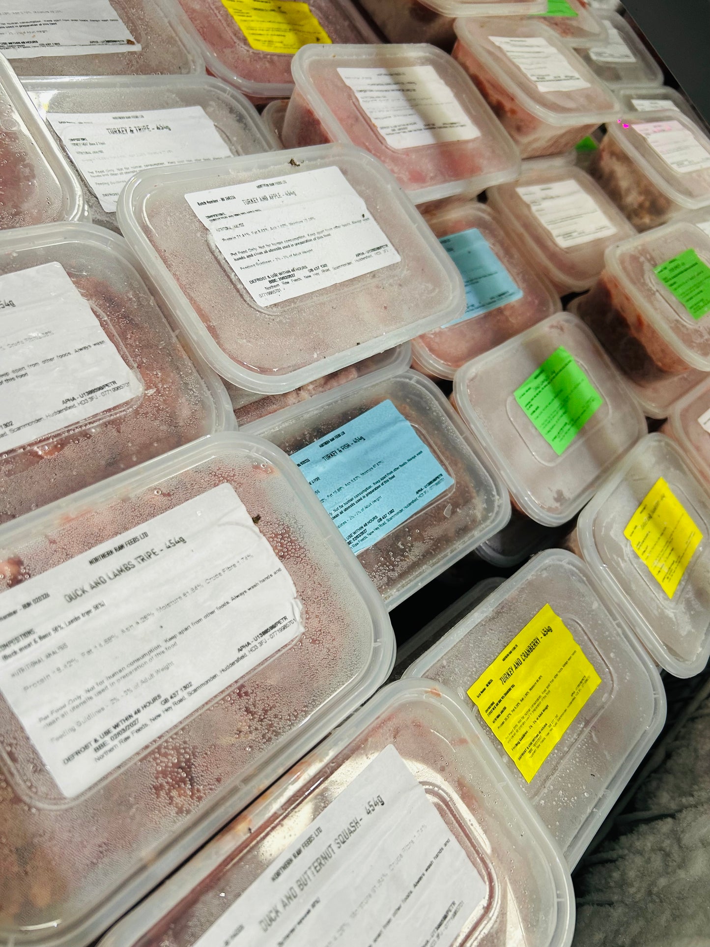 Northern Raw Feeds - 20 x 454g Tubs