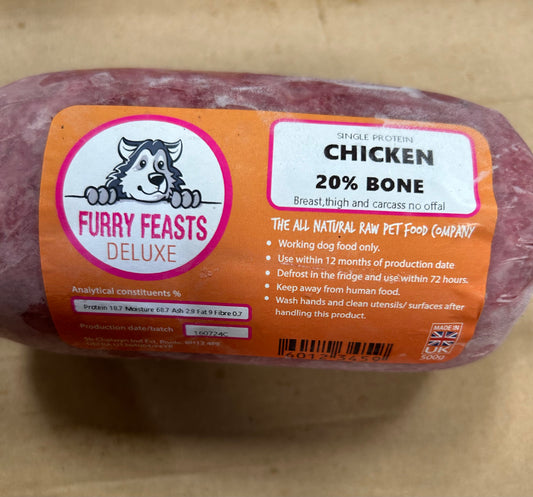 Furry Feasts - Chicken (500g)