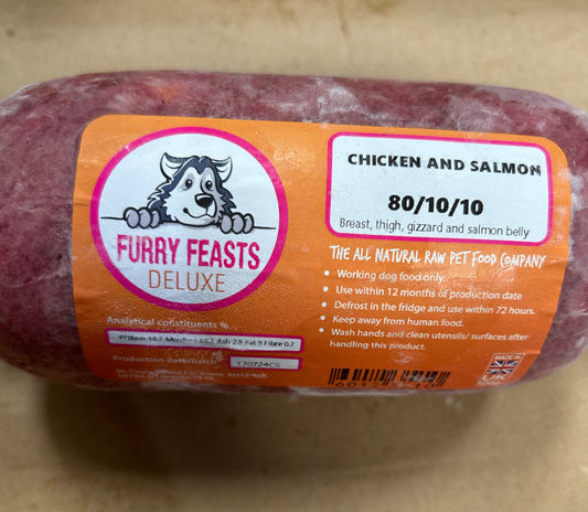 Furry Feasts - Chicken & Salmon (500g)