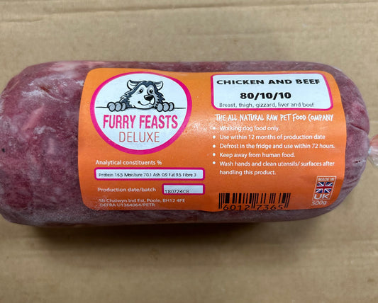 Furry Feasts - Chicken & Beef (500g)