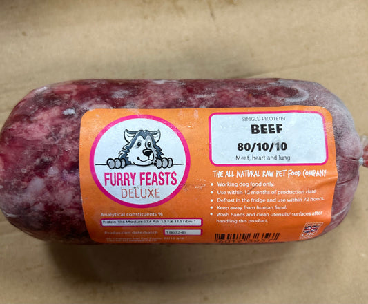 Furry Feasts - Beef (500g)