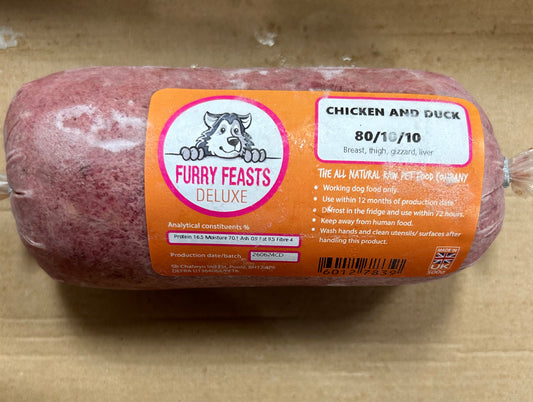 Furry Feasts - Chicken & Duck (500g)