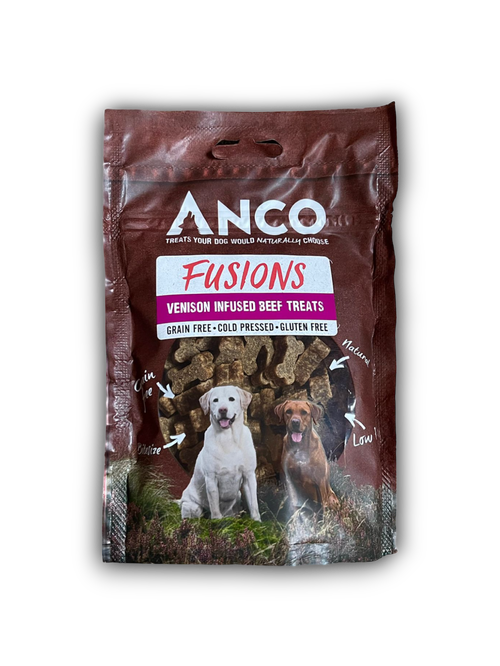 Anco Fusions - Venison infused beef treats