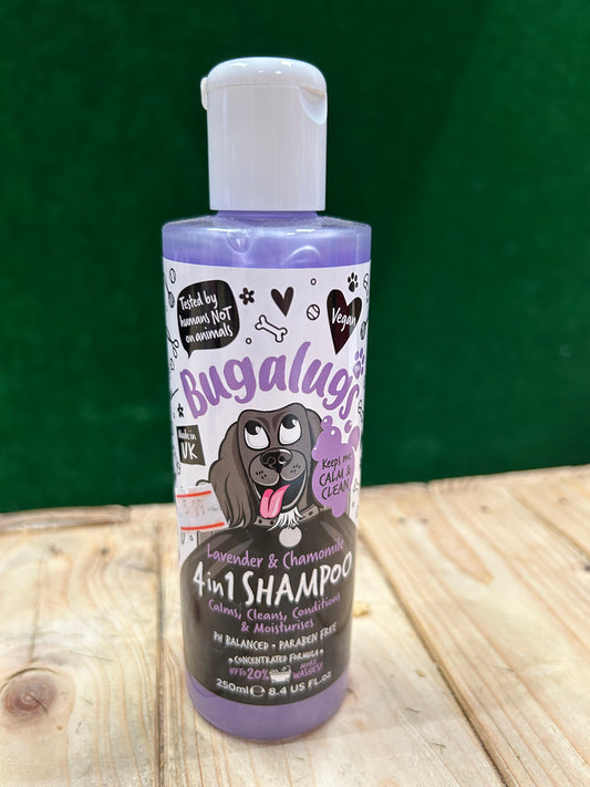 Bugalugs Lavender & Chamomile 4 in 1 Shampoo - 250ml