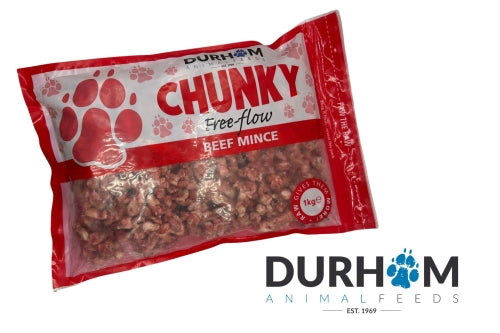 Durham Animal Feeds - Chunky Free Flow Beef 1kg